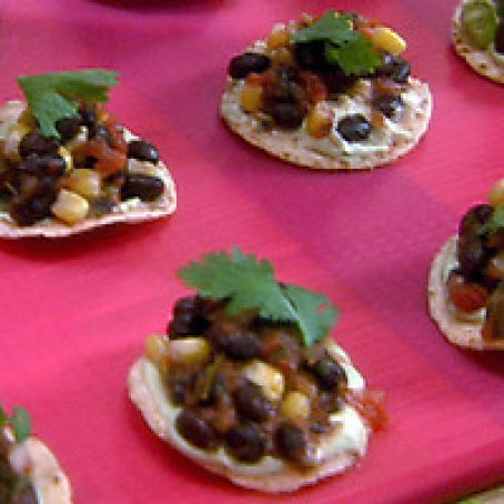 Avocado and Corn Tostaditas