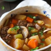 Instant Pot Vegetable Beef Soup