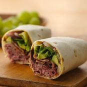 Meals (Roast Beef & Bacon Wraps with Spicy Chili Lime Mayo)