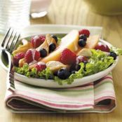 Fruity Chicken Salad with Raspberry Dressing Recipe