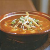 Tortilla Soup with Chicken & Avocado