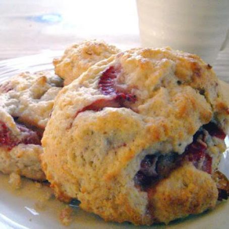 Tate's Bake Shop Fresh Strawberry and Cream Drop Scones