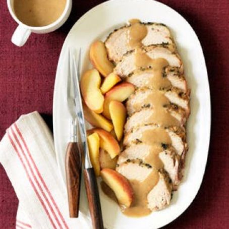 Pork Roast with Apples & Sage Recipe