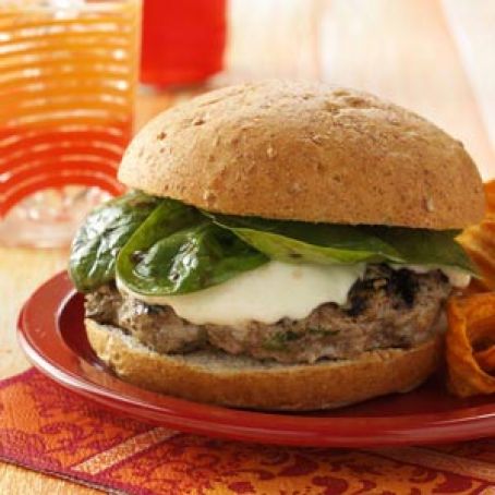 Meals (Three Cheese Florentine Burgers)