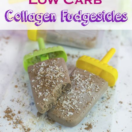 Low Carb Creamy Collagen Fudgesicles