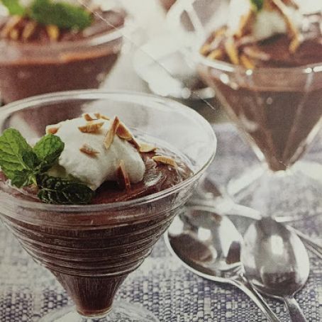 Dark Chocolate Tofu Pudding