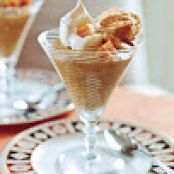Harvest Mousse with Spiced Almond Tuiles