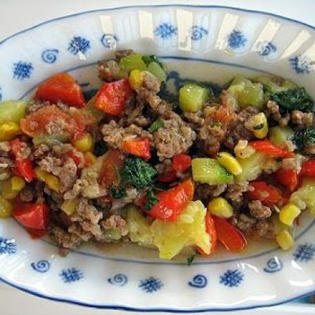 Zucchini Beef Casserole