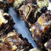 German Cream Cheese Brownies