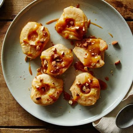 Lindsey Shere's Baked Caramel Pears