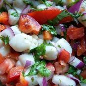 Crab & Ceviche Soup