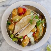 Fried Avocado Tacos