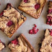 Raspberry Cream Cheese Brownies