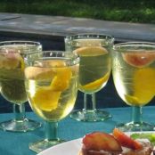 White Wine and Lillet Cocktail