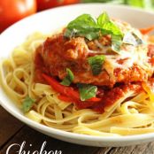 Easy Skillet Chicken Cacciatore