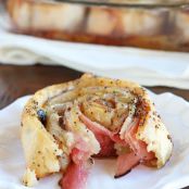 Ham & Cheese Party Rolls