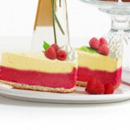 Lemon Raspberry Cheesecake