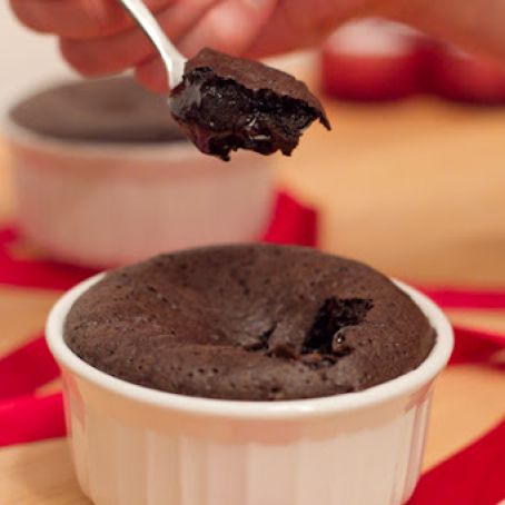 Nutella Chocolate Souffles