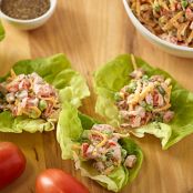 Ham Salad Lettuce Wraps