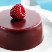 Chocolate-Raspberry Flan
