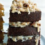Pecan Laced German Chocolate Cake