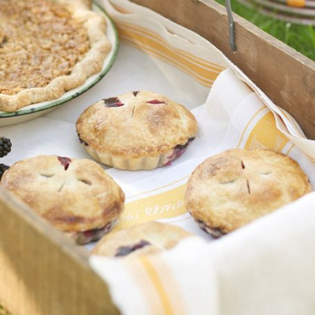 Mini Blackberry Pies