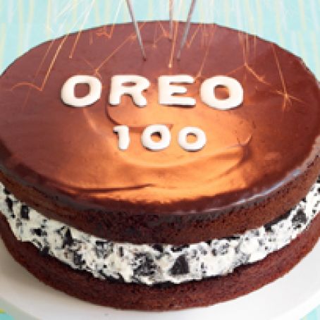 Chocolate-Covered OREO Celebration Cake