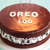 Chocolate-Covered OREO Celebration Cake