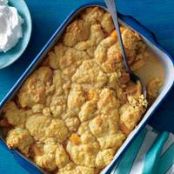Peaches 'n' Cream Cobbler