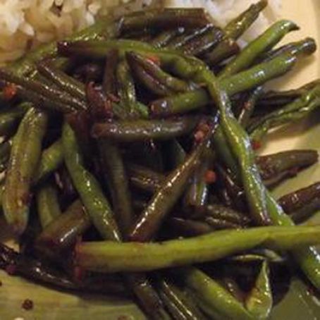 Sweet & Spicy Green Beans
