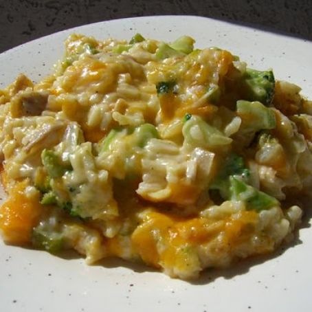 Cheesy Broccoli & Rice Casserole
