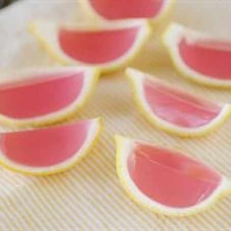 Jello Shots Pink Lemonade