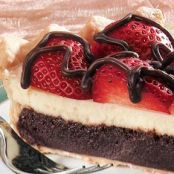Strawberry Fudge Pie