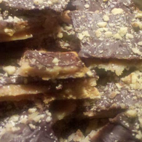 Toffee Cracker Candy