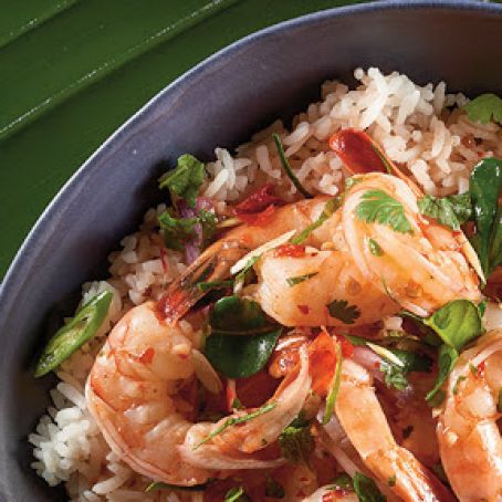 Pla Goong (Spicy Thai Shrimp Salad)