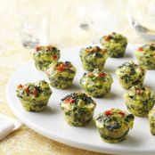 Mini Spinach-Artichoke Frittatas