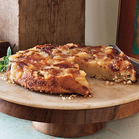 UPSIDE DOWN APPLE TART