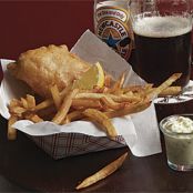 Fish and Chips with Tartar Sauce