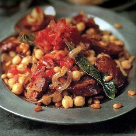 Catalan chickpea salad
