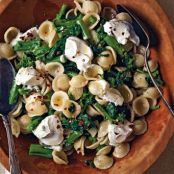 Orecchiette with Rapini and Goat Cheese