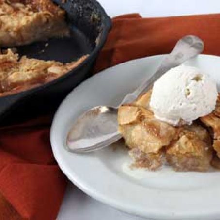 Apple Almond Pandowdy