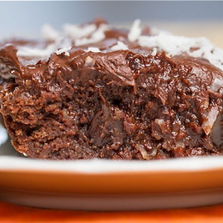 Coconut Mocha Brownies