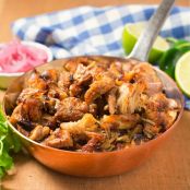 crispy pork carnitas