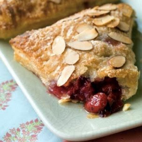 Toasty Almond-Cherry Turnovers