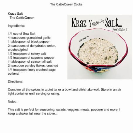 Jane's Krazy Salt