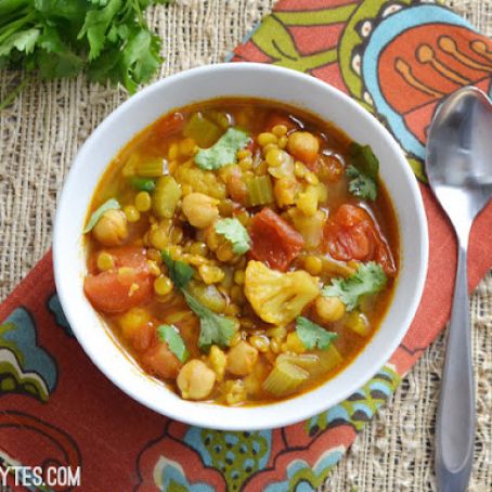 Moroccan Lentil & Vegetable Stew