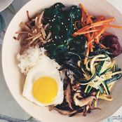 Korean Vegetable Rice Bowl