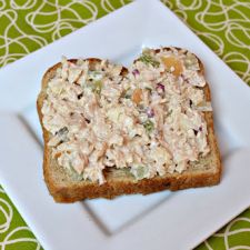 Chicken Salad with Apples & Radishes