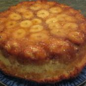 Upside Down Banana Cake