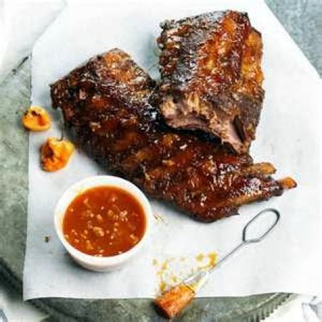Dr Pepper Grilled ribs